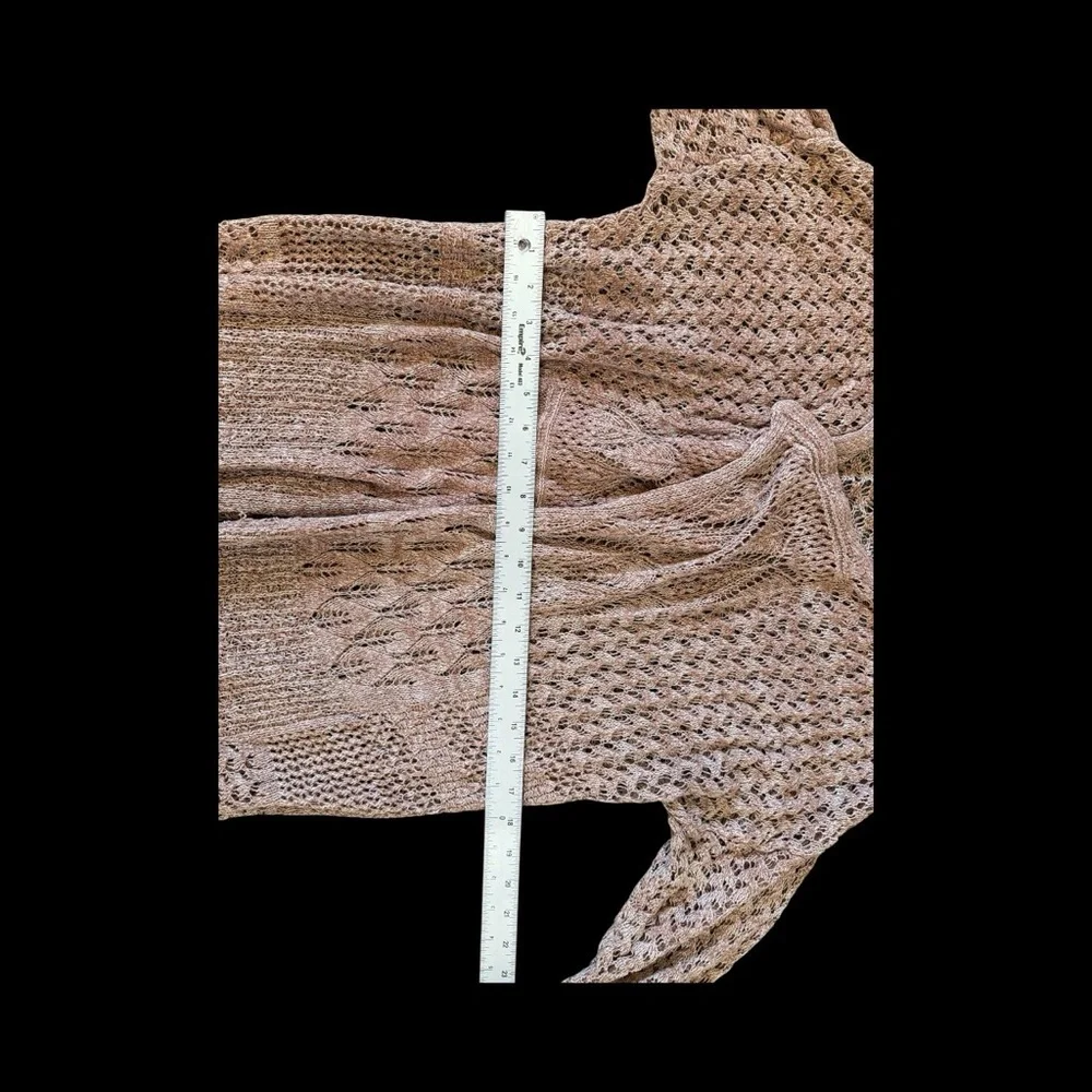 Knox Rose Pink Open-Front Cardigan - Picture 6 of 8